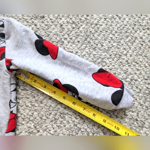 Disney Jr Minnie Mouse (5T) Pullover Sweatshirt with Decorative Draw String - Picture 8 of 16